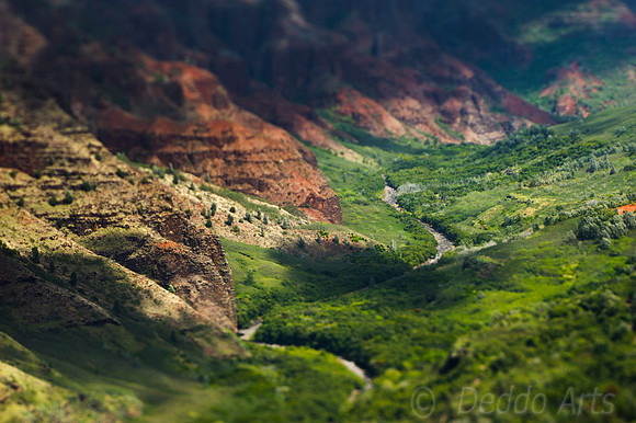 Southern end of Waimea Canyon