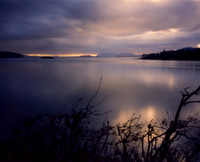 Sunset at Chuckanut Bay