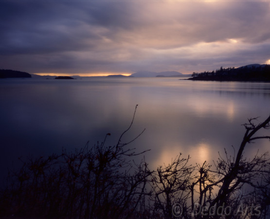 Sunset at Chuckanut Bay
